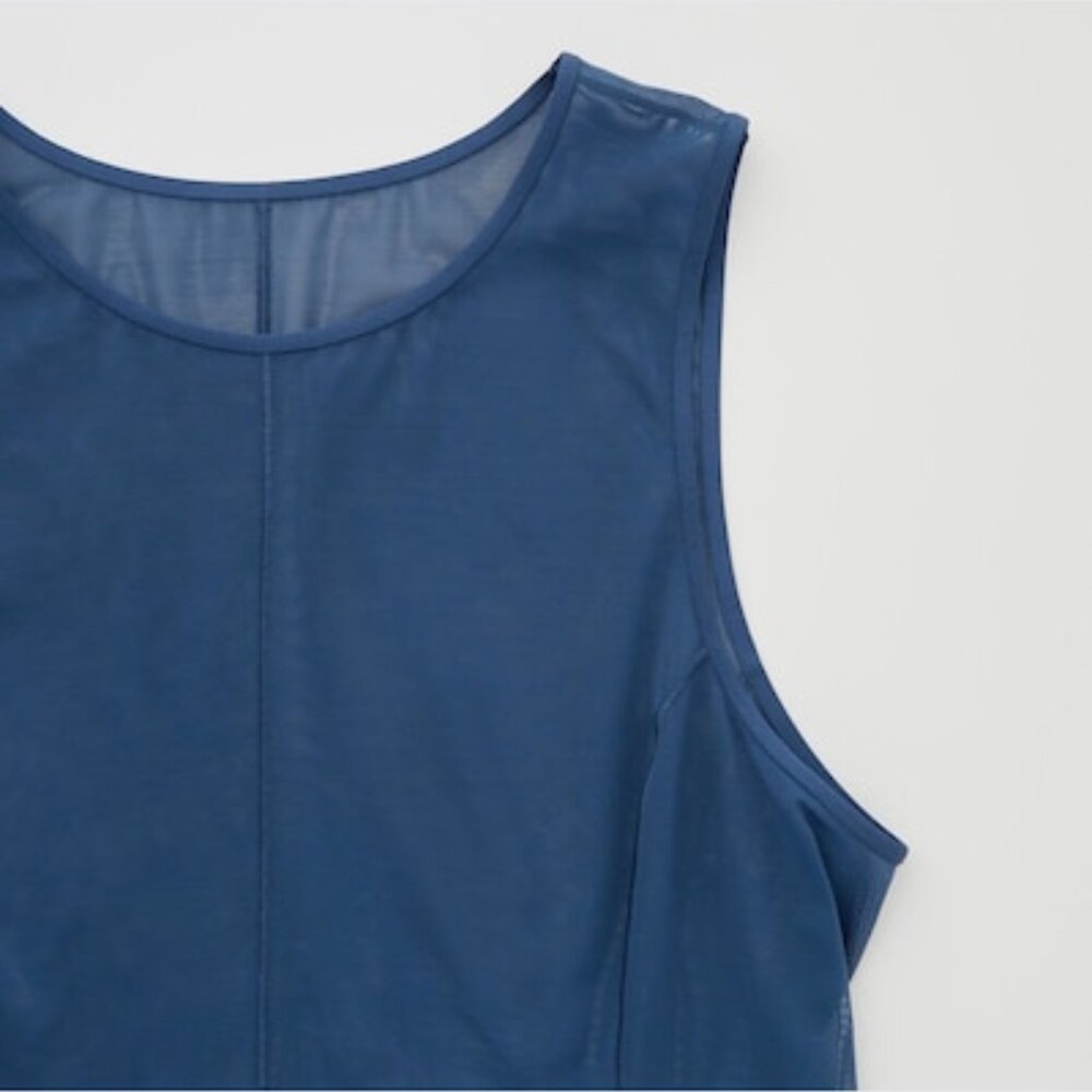 UNIQLO x Mame Kurogouchi SS23 Sheer Sleeveless Top - Picture 4 of 6